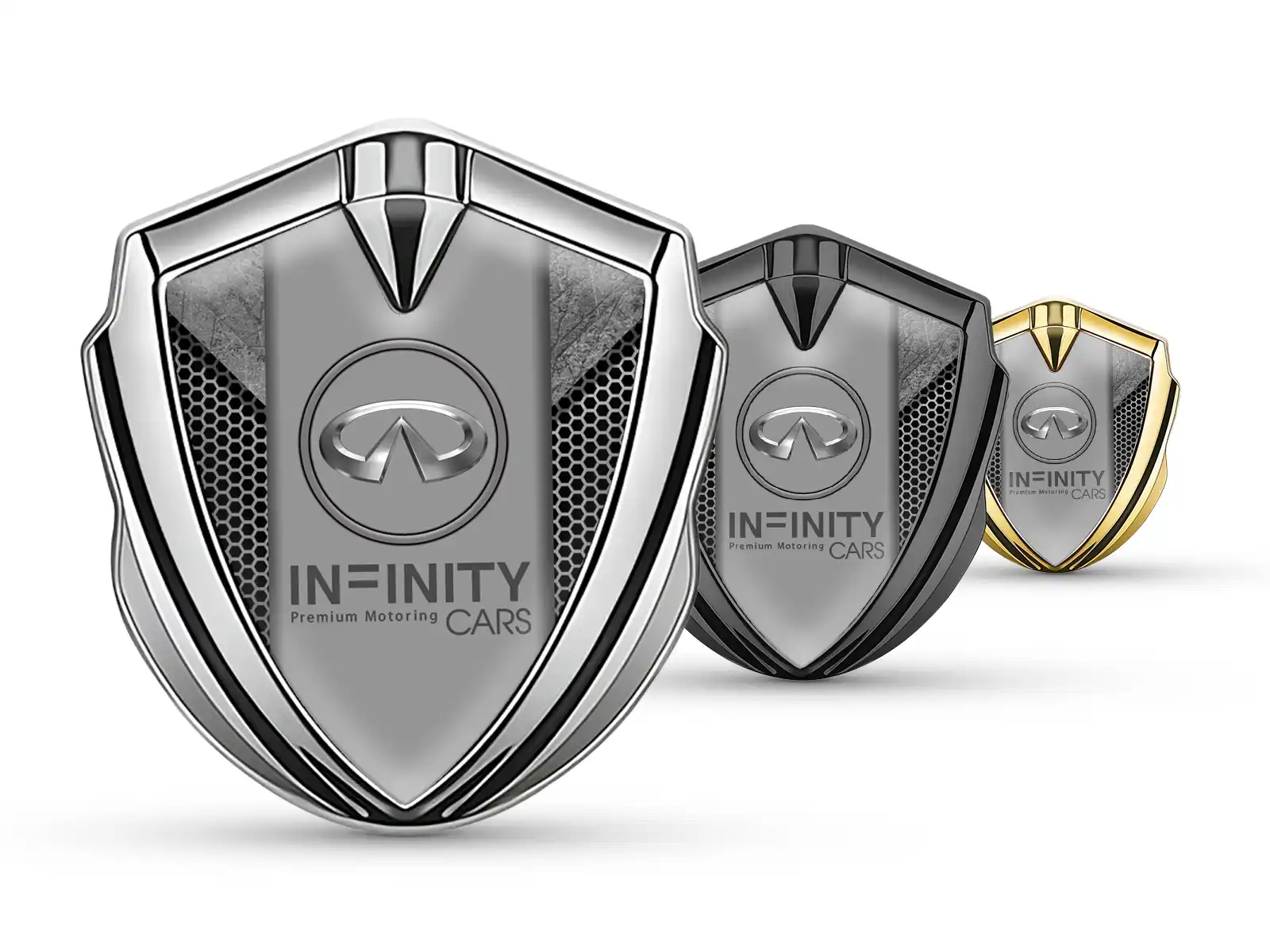 Infiniti Voiture Badges Modulable Force Métal Design
